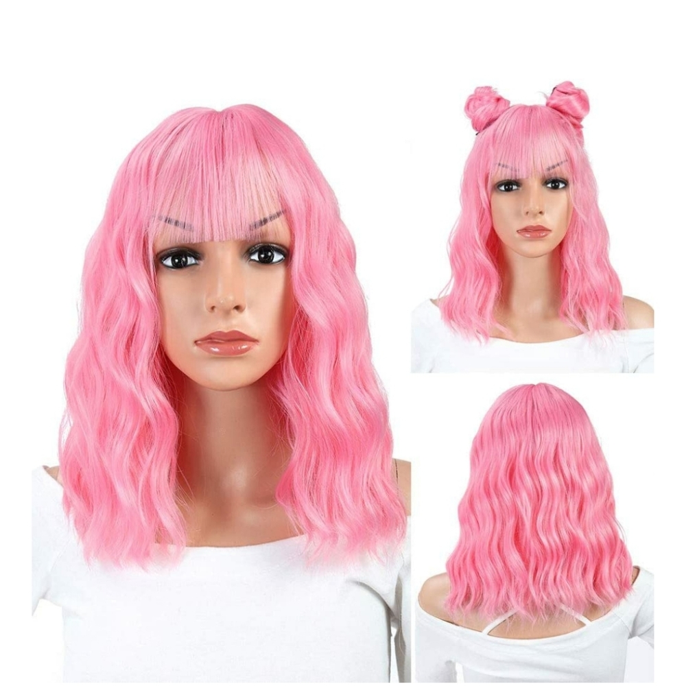 Pink wig - Picture 2 of 4